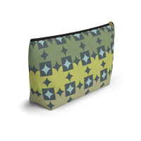 World's Fair Accessory Pouch w T-bottom in Green
